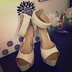 6” Open Toe Heels